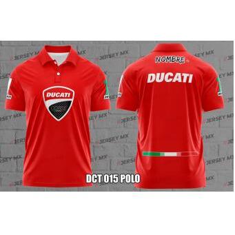 เสื้อแข่ง Ducati Racing Tshirt, เสื้อเสื้อยืดมอเตอร์ไซค์, ไรเดอร์ Ducati