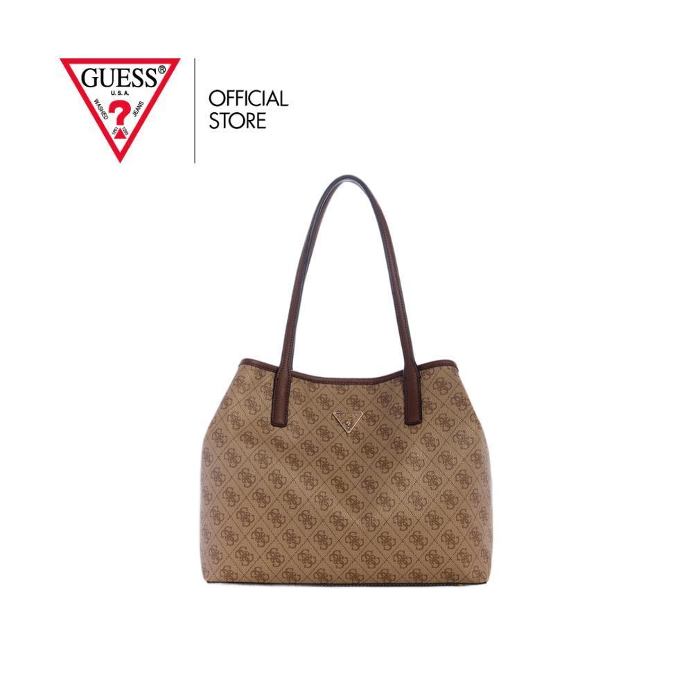 กระเป๋า Guess รุ่น ESG951428 VICTTORIA 2 IN 1 TOTE สีน้ำตาล