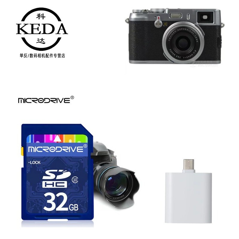 เหมาะสําหรับ Fuji SL1000 SL300 SL305 SL240 SL245 การ์ดหน่วยความจํากล้องเทเลโฟโต้ 32GB