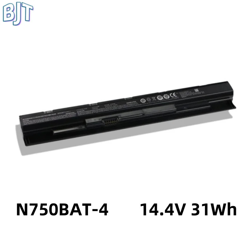 4Cell New N750BAT-4 Laptop Battery For Clevo N750BU N751BU N750WU N750S Series 87-N750S-31C00 6-87-N