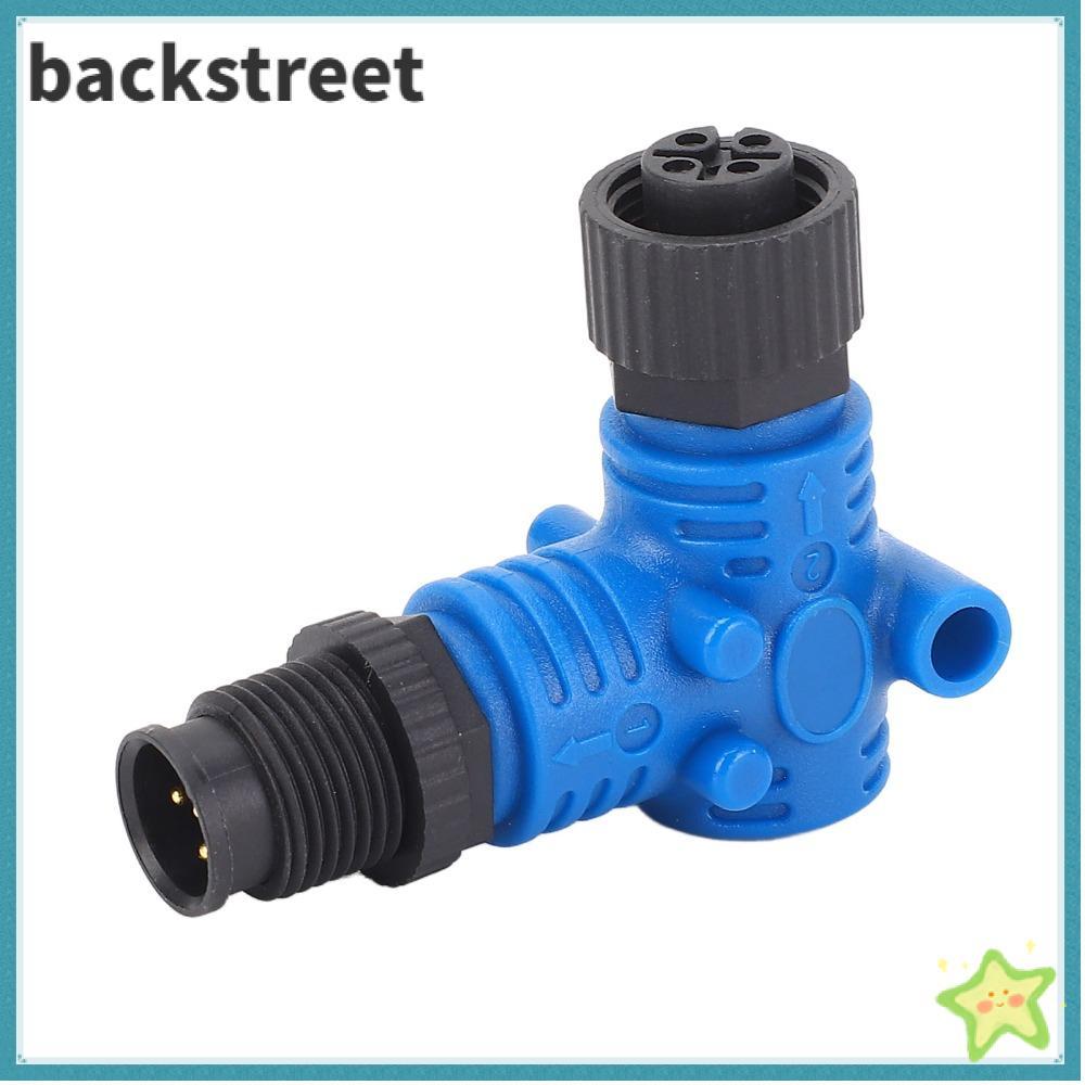 BACKSTAGEDV Connector NMEA2000, 5 พิน มุม 90 องศา, ทนต่อการใช้งานในน้ำ สําหรับเครือข่ายเรือ Lowrance