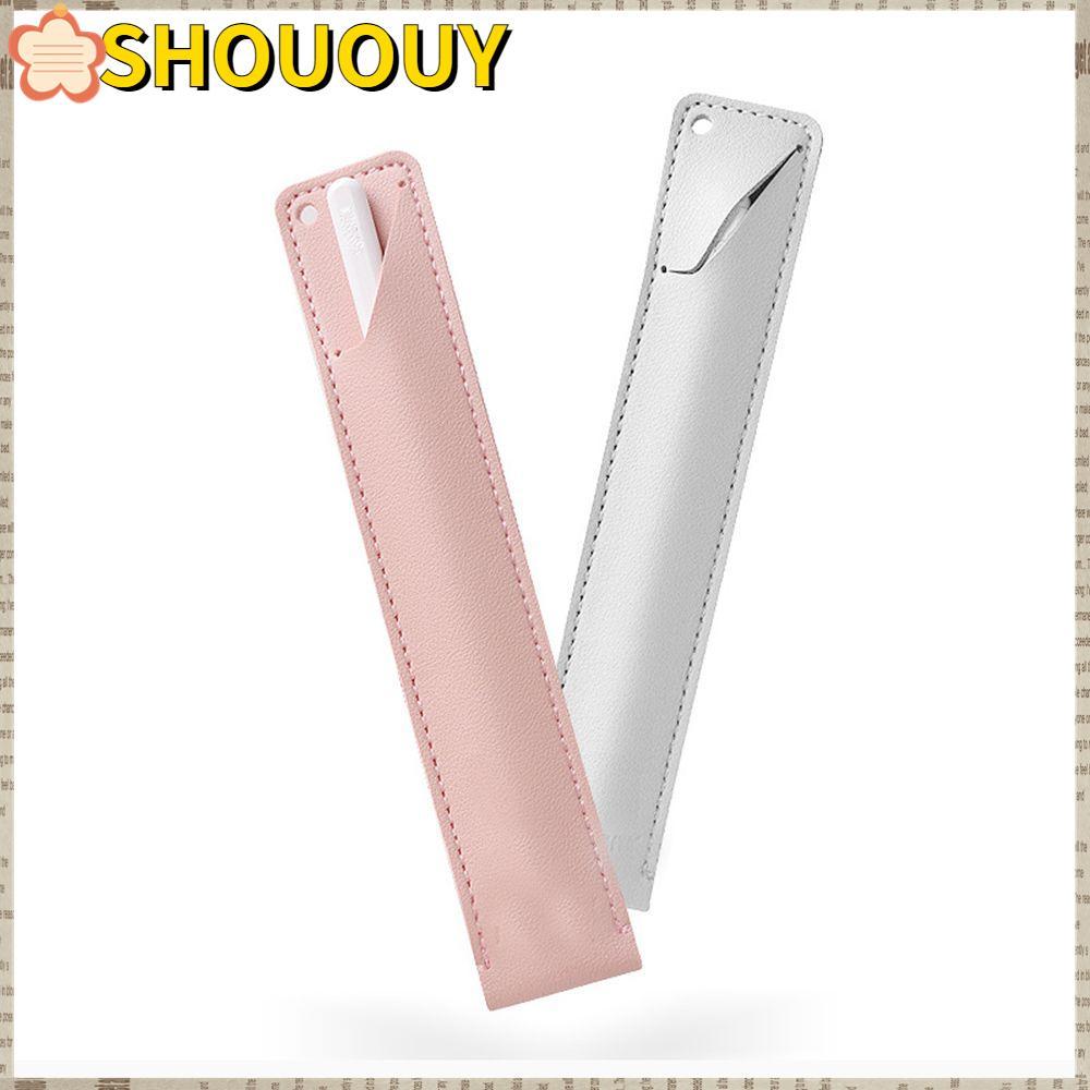 SHOOUHY ที่ใส่ดินสอปากกาแท็บเล็ตกันฝุ่นที่ใส่ดินสอครอบคลุมหนัง Alupen Stylus Cover