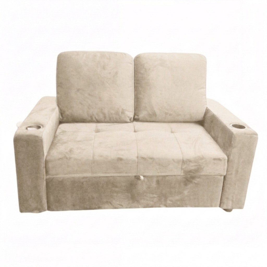 SB Design Square LET S PAWS โซฟา 2 ที่นั่งปรับเอนนอน รุ่น HAYATE 2S/CREAM