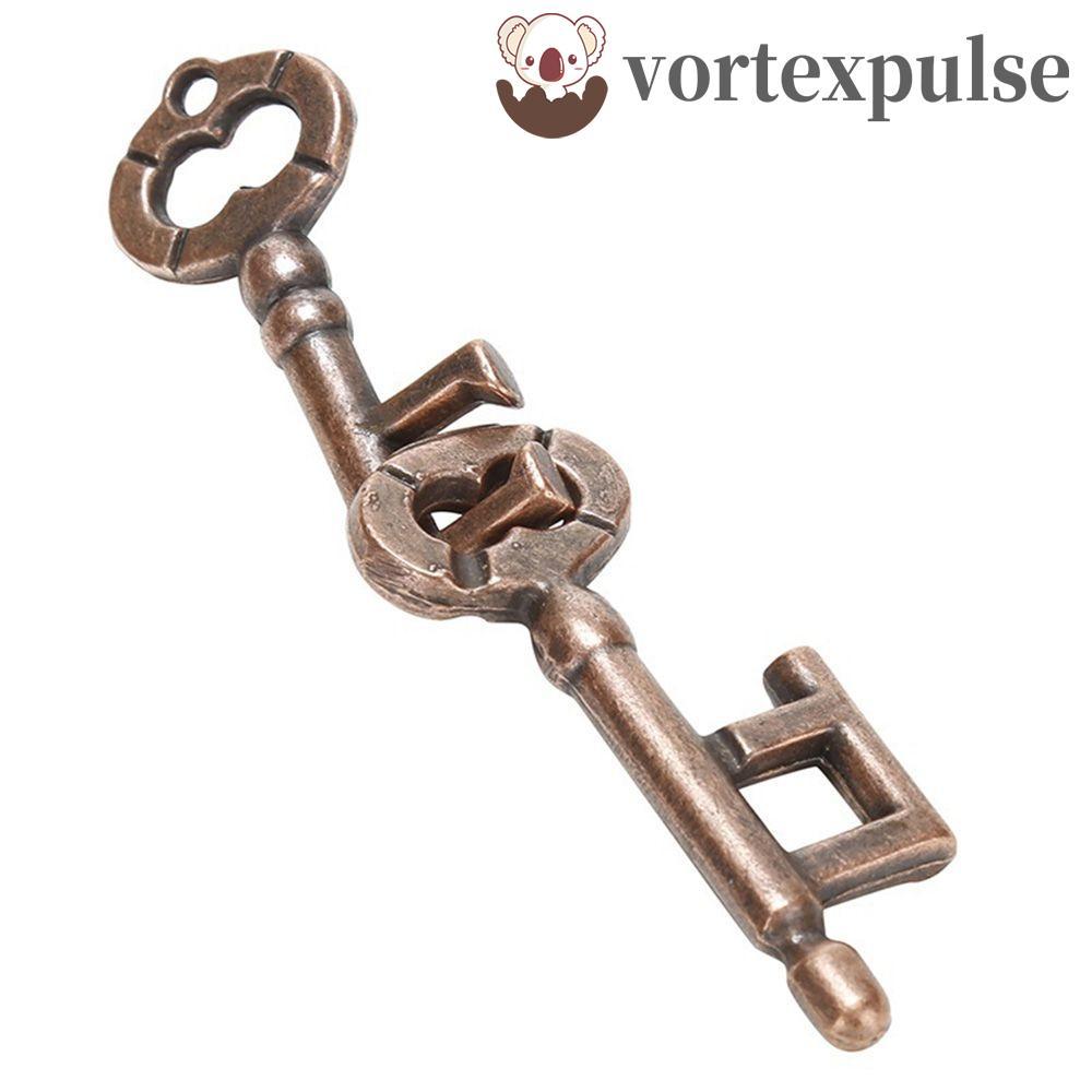 VORTEXPULSE Key Puzzle Kid IQ Test Alloy ของเล่นอัจฉริยะ