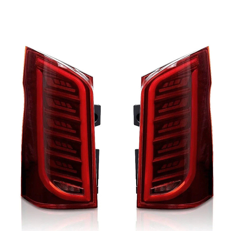 เหมาะสําหรับ Mercedes-Benz Weiting W447 ไฟท้ายดัดแปลงประเภทใบชุดไฟท้าย led V260V250 ไฟท้ายด้านหลัง