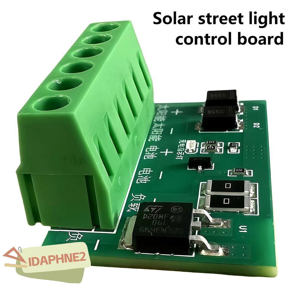 IDAPHNE2 1 ชิ้นไฟถนน, แผงวงจรควบคุมอัตโนมัติอัตโนมัติเต็มรูปแบบ, DC 6-45V 10A LED Controller Board
