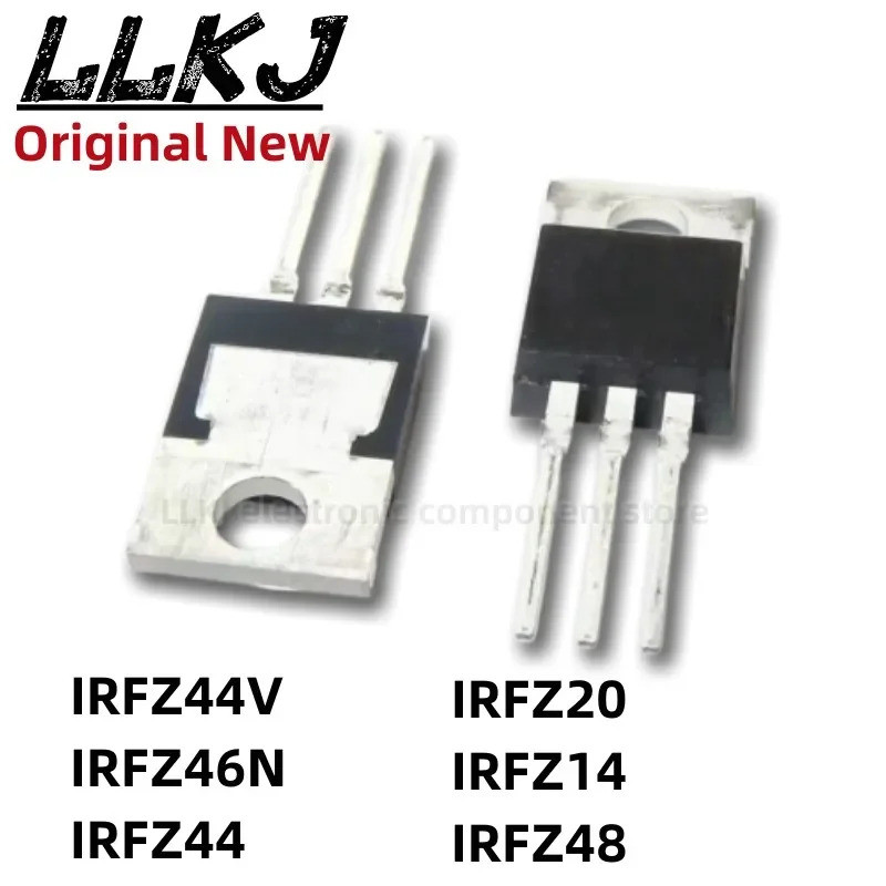 5 ชิ้น IRFZ44V IRFZ46N IRFZ44 IRFZ20 IRFZ14 IRFZ48 TO-220 Field Effect ทรานซิสเตอร์