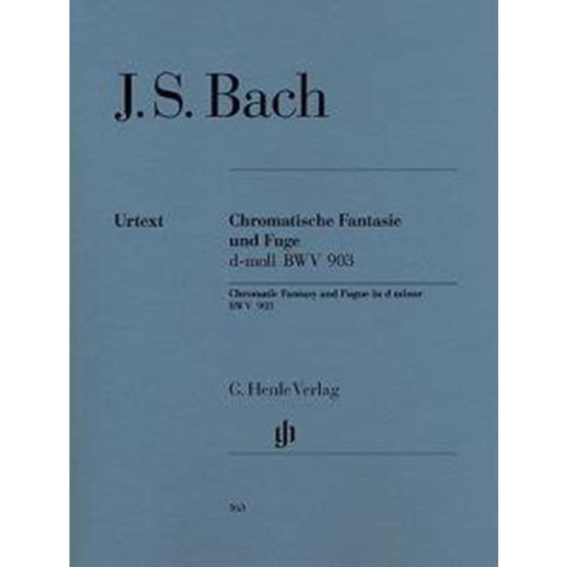 Hengle Original Bach D minor Bach Chromatic Fantasy และ Fugue นําเข้าศิลปะ