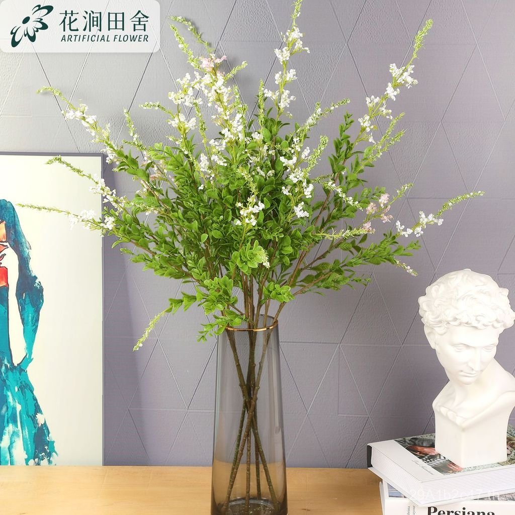จําลอง Qingyi Yangsu หญ้าดอกไม้ Pine Cordyceps Pastoral ins จําลองวัสดุดอกไม้ดอกไม้ปลอมตกแต่งบ้านศิล