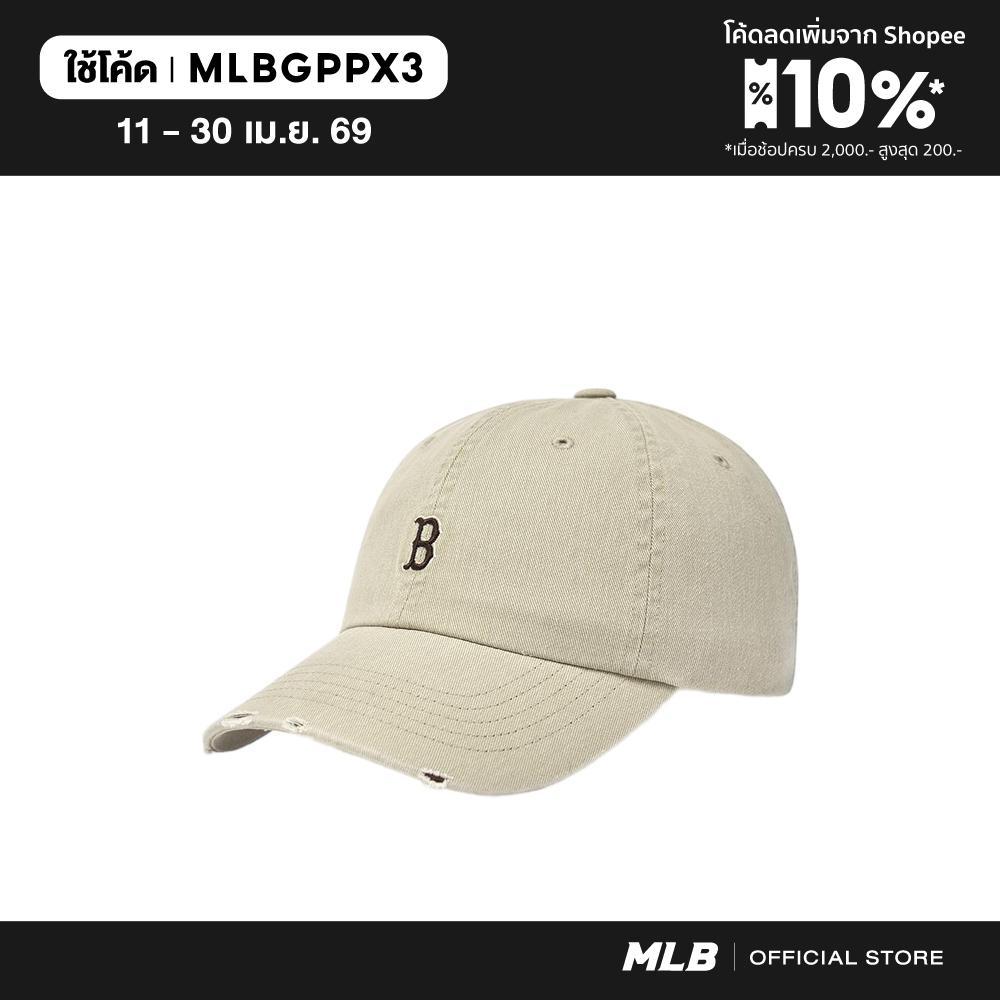 MLB หมวกแก็ป ยูนิเซ็กซ์ Vintage Nano Unstructured Ballcap รุ่น 3ACPB096N 43BGS สีเบจ