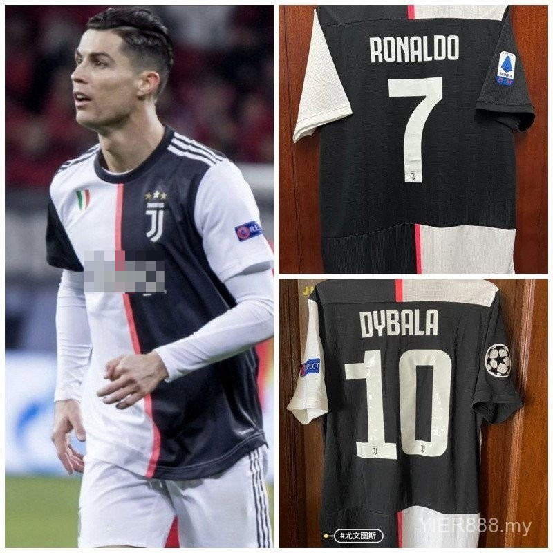 Retro: 19/20 Juventus home เสื้อฟุตบอลคุณภาพสูง-JZ