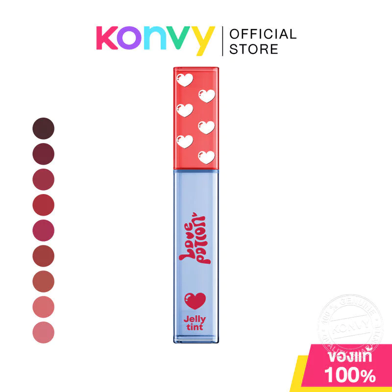 LOVE POTION Jelly Joy Tint 2.5g เลิฟโพชั่น ลิปทินท์เนื้อเจลลี่นุ่ม