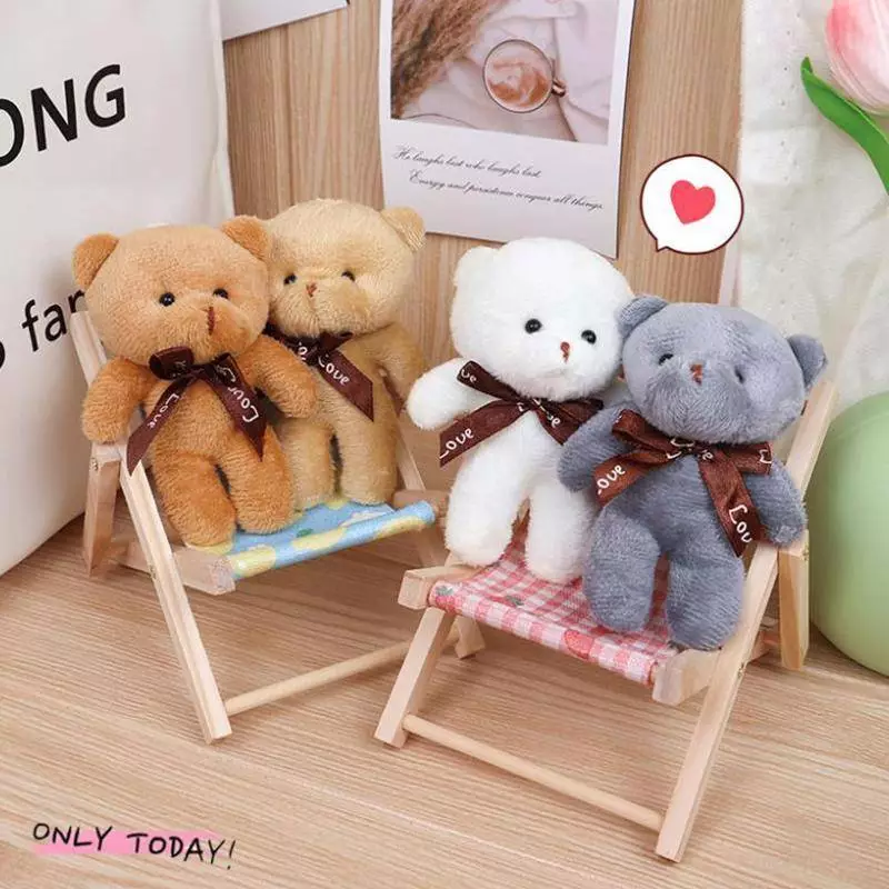 ตุ๊กตาหมีมินิ 12 ชิ้น/ล็อต จี้ตุ๊กตาสำหรับห้อยกระเป๋า thumbnail 7