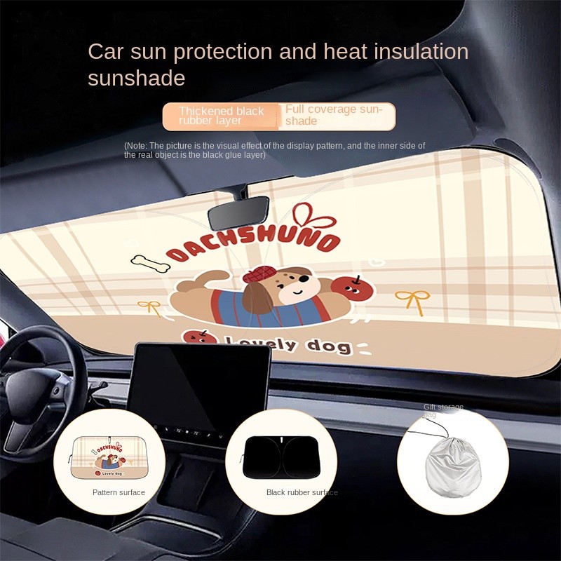 Car Sunshade Front Windshield 2026 New Car Windshield Sunscreen Heat Insulated Sunshade Summer Car S