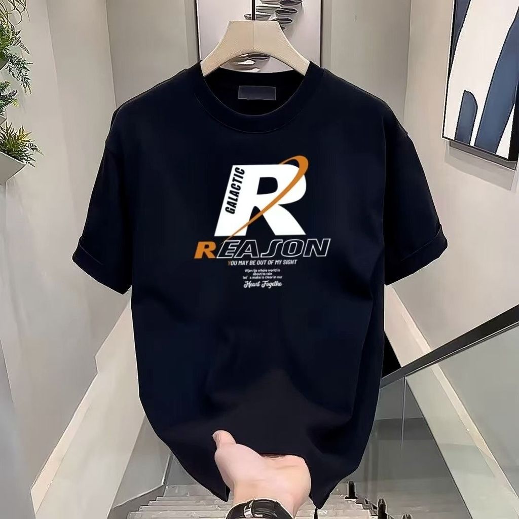 2026สไตล์เยาวชนผ้าฝ้ายแท้แบรนด์ใหม่Tอเมริกันเสื้อหล่อหนักแขนสั้นStreetรอบคอCOD Puffian CODฤดูร้อนอิน