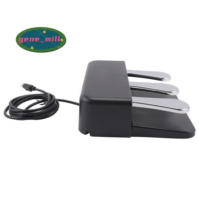 3-Pedal สําหรับคีย์บอร์ดดิจิตอลเปียโน 3-Pedal สําหรับ P145 สามเท้าเหยียบสําหรับ P223, P145 3-Pedal ส