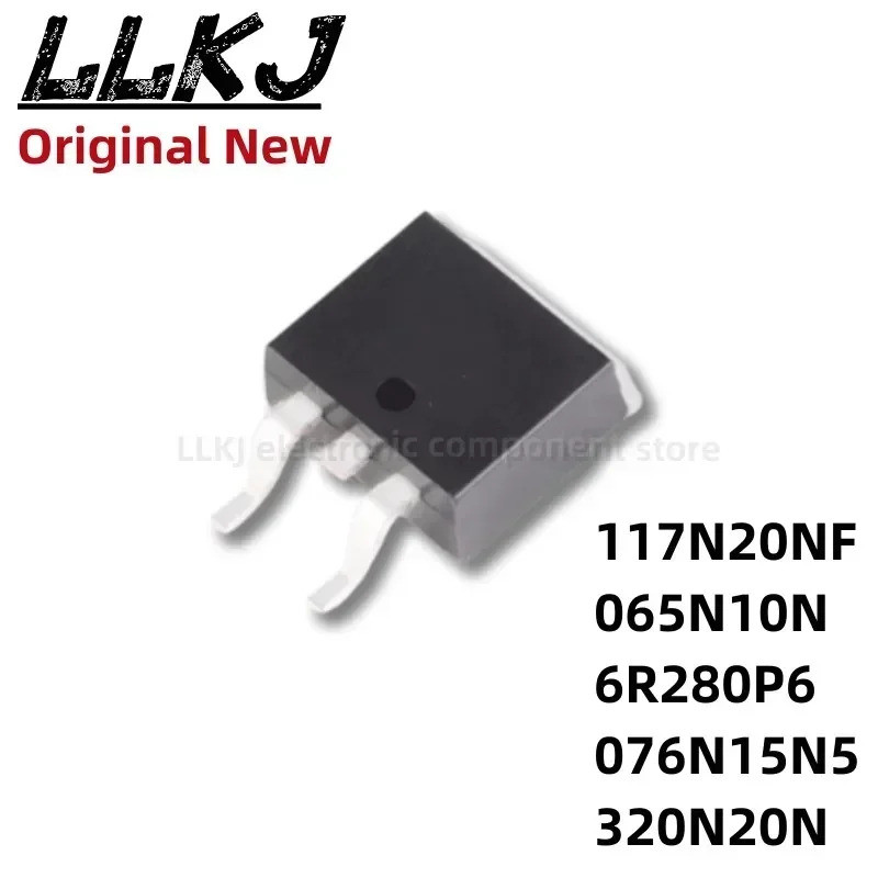 5 ชิ้น 117N20NF IPB117N20NFD 065N10N IPB065N10N3G 6R280P6 IPB60R280P6 096N15N5 IPB076N7N20N3B20N3G ท