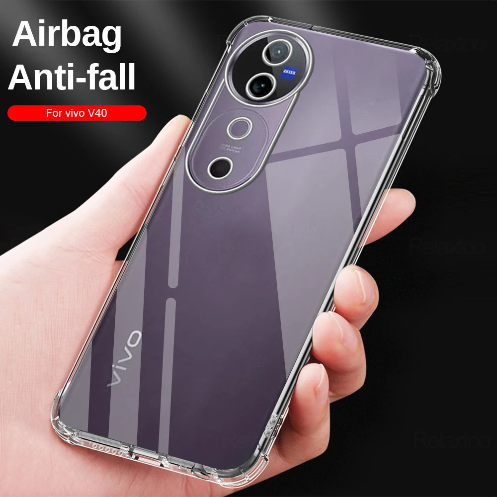 CASE VIVO V40 / V40 PRO Soft Anticracking Air bag Jelly Case