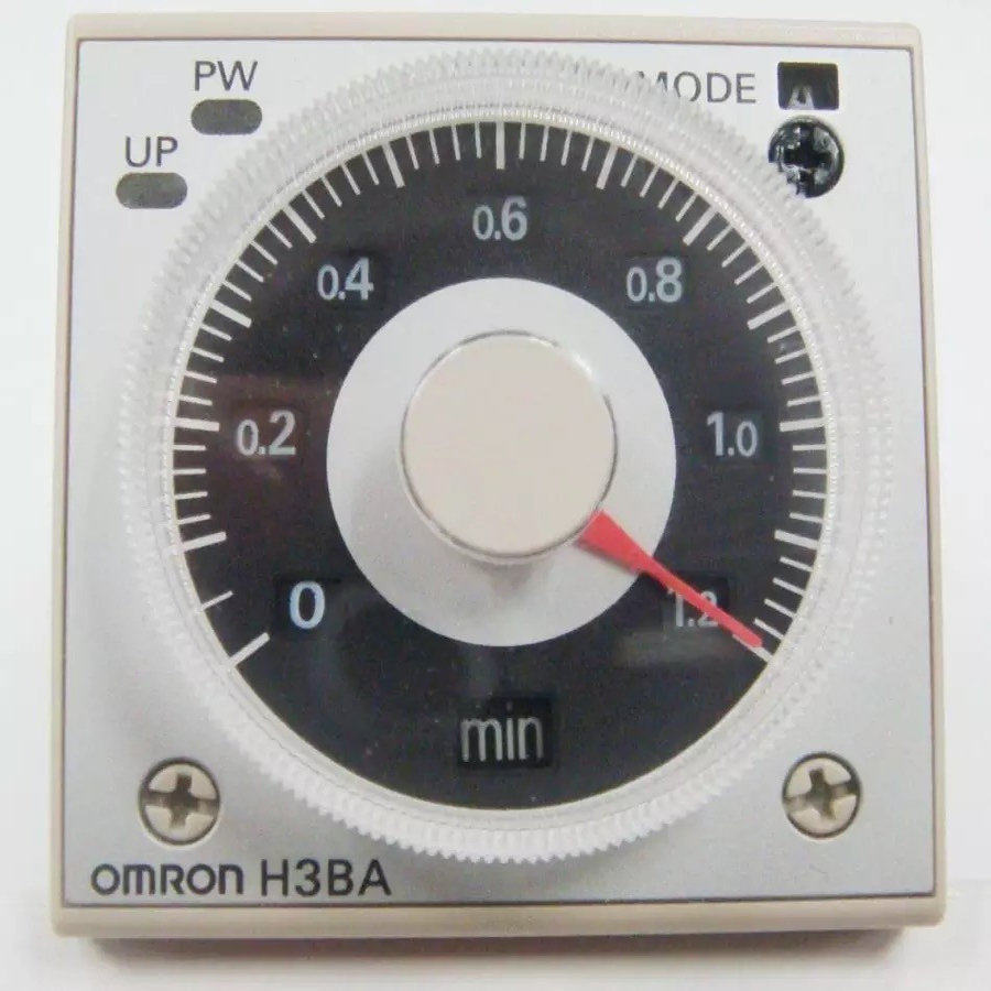 รีเลย์เวลา Omron H3BA-N8H H3CR-H8L หน่วงเวลาปิด AC220 DC24 ปรับได้