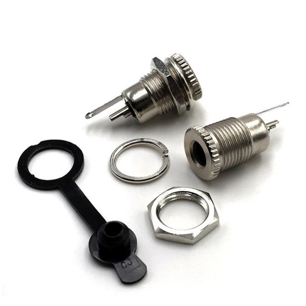 DC-099 ปลั๊กไฟซ็อกเก็ตหญิง DC-099 กันน้ําทองแดงทั้งหมด DC-099 ชาร์จซ็อกเก็ตหญิง 5.5 * 2.1 OGBD