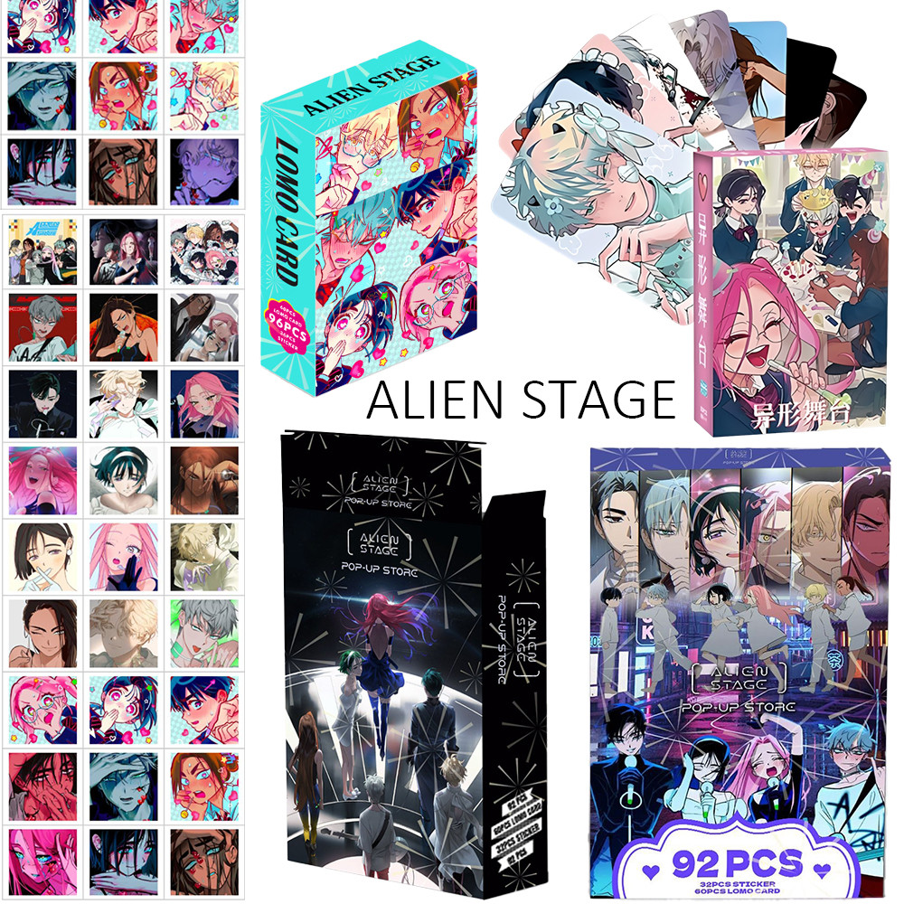 เวทีเอเลี่ยน Suo Till Ivan Luka Hyuna Mizi การ์ด Lomo Photocard และสติ๊กเกอร์ตกแต่งสติ๊กเกอร์