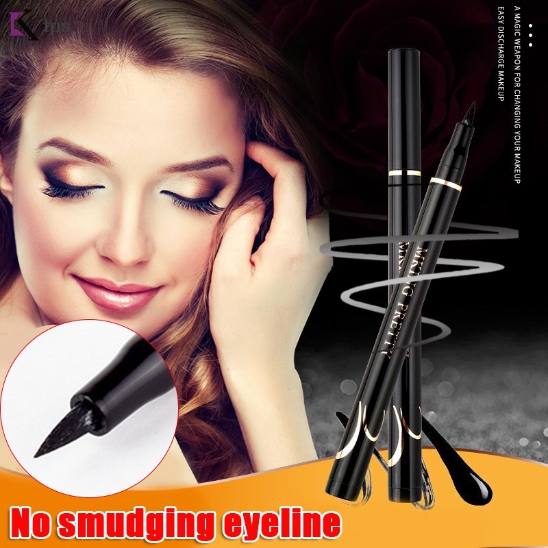 กันน้ํา Winged Stamp แต่งหน้าเครื่องสําอาง Liquid Eye Liner ดินสอ