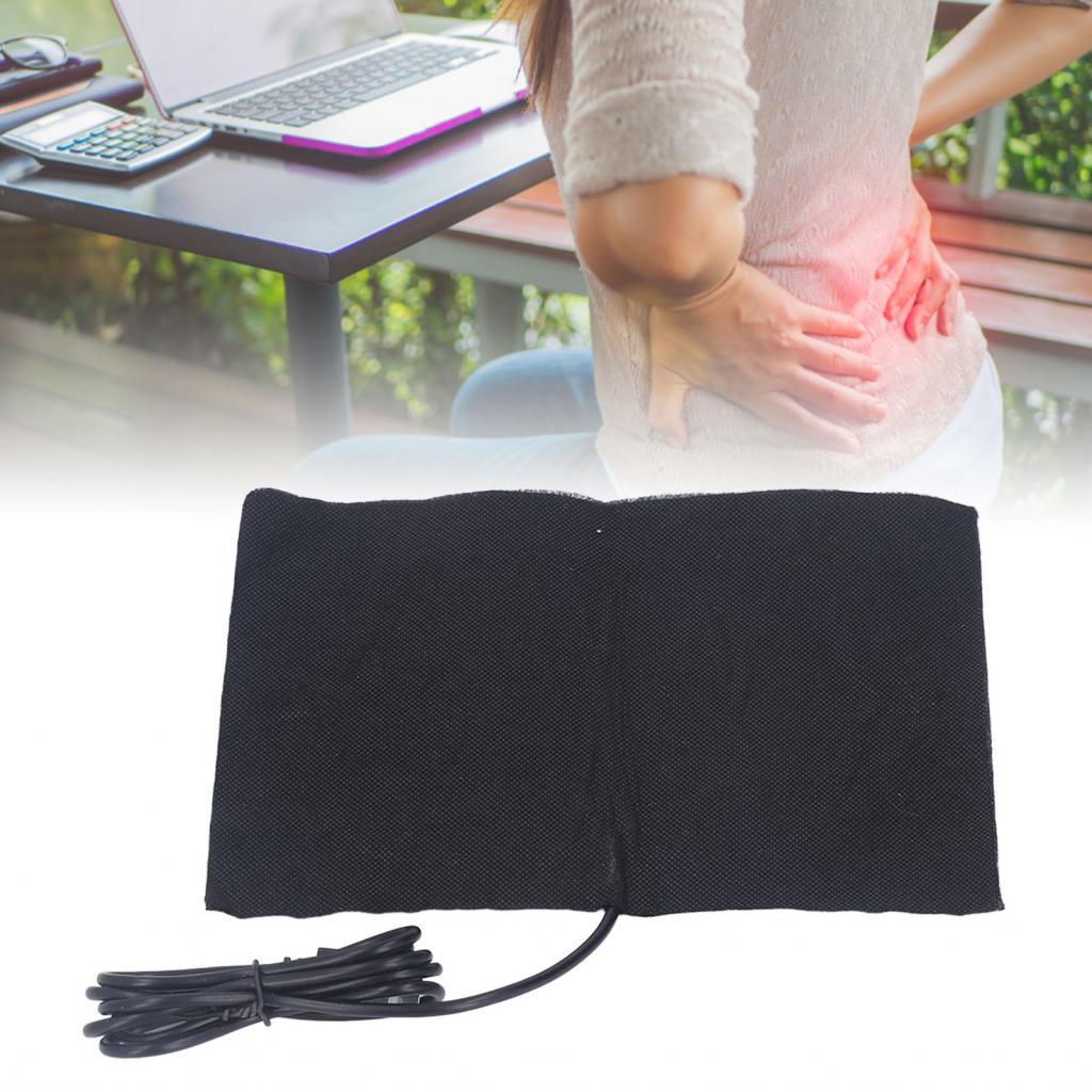 แผ่นทำความร้อนไฟฟ้า DC5V น้ำหนักเบาอุ่นล้างทำความสะอาดได้ประหยัดพื้นที่ 15 X 20 ซม. สำหรับคอหลัง