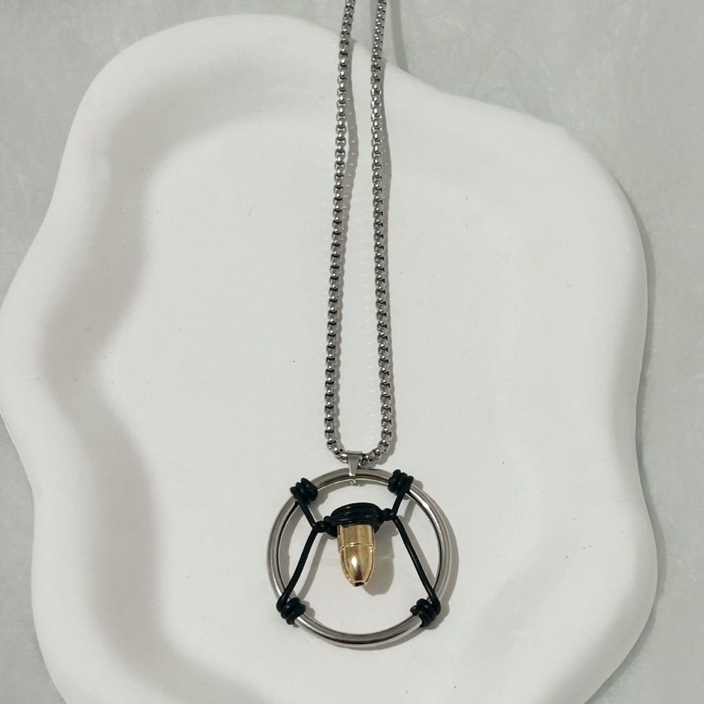 จี้สร้อยคอสไตล์ใหม่ไซเบอร์ปังค์ HHKP สำหรับทุกเพศ