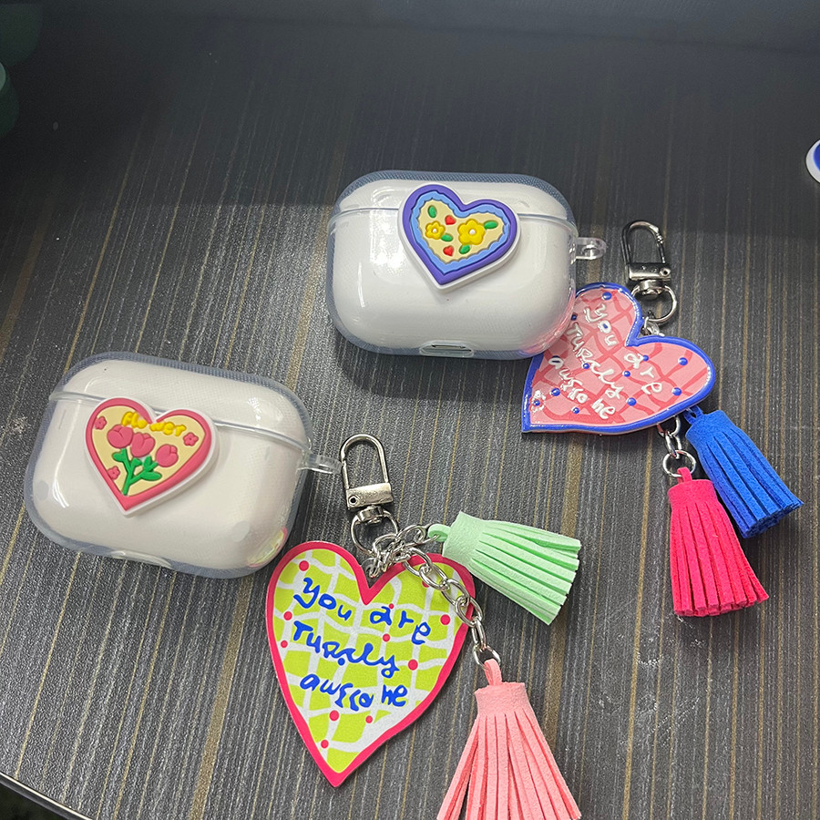 Love/colorful สําหรับ QCY T13 T13X T13ANC กรณีซิลิโคนหูฟังสําหรับ QCY T13 ANC ฝาครอบ