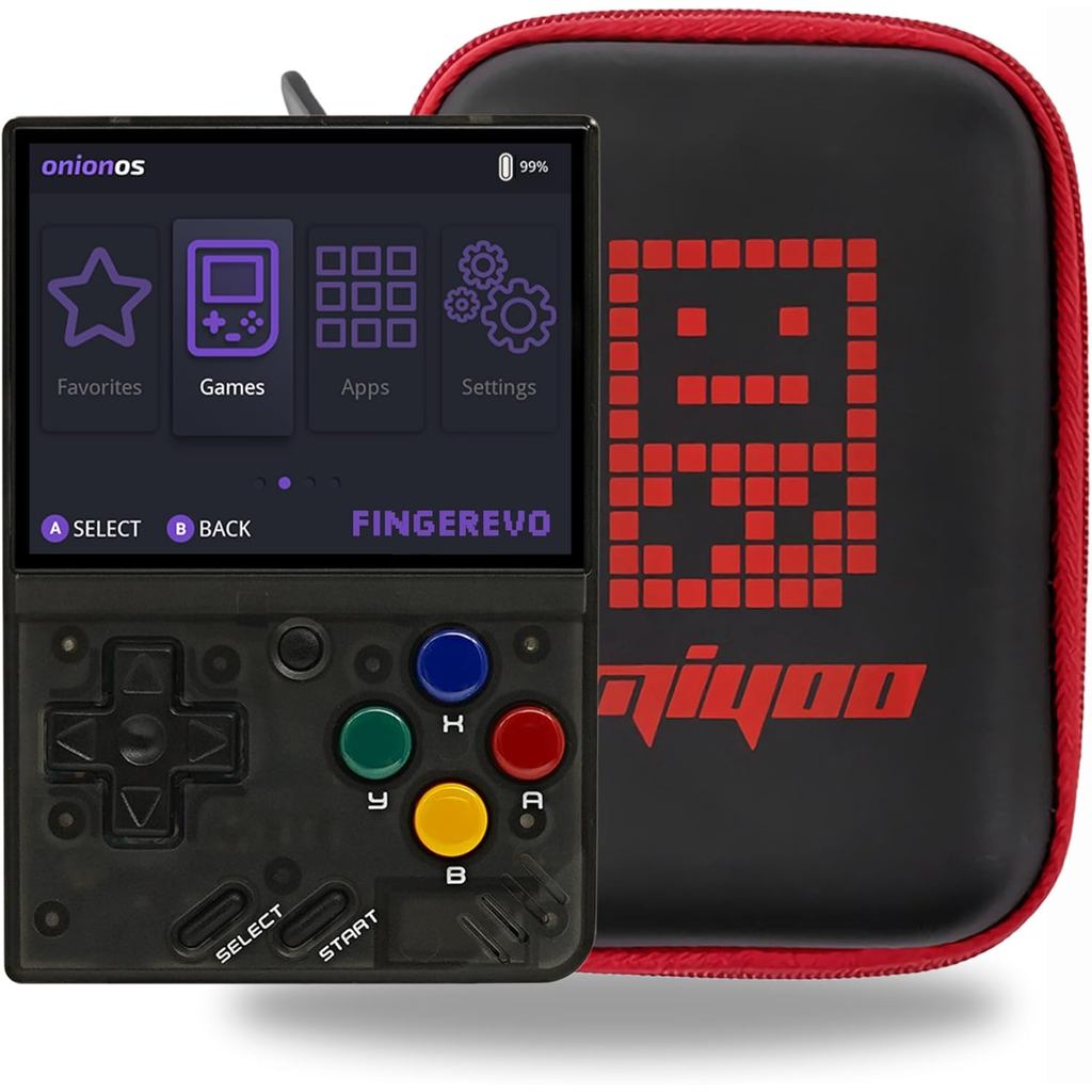 Miyoo Mini V4 OnionOS คอนโซลเกมมือถือ 2.8 นิ้ว 750*560 หน้าจอ IPS Miyoo-mini v4 Onion-System พร้อมแบ