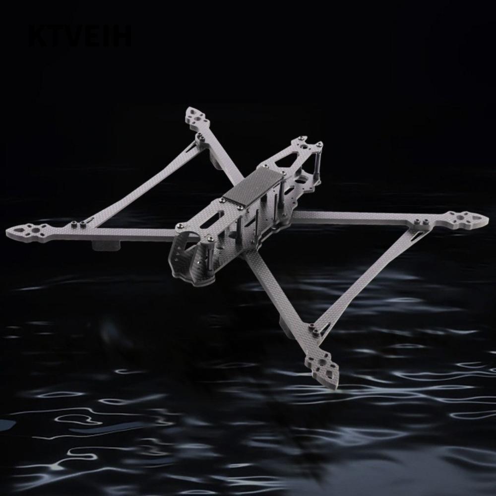 KTVEIH Drone Frame Kit, สีเทาคาร์บอนไฟเบอร์ Racing Drone กรอบ,ทนทาน 8/9/10 นิ้ว H-Type 376/38/47 มม.