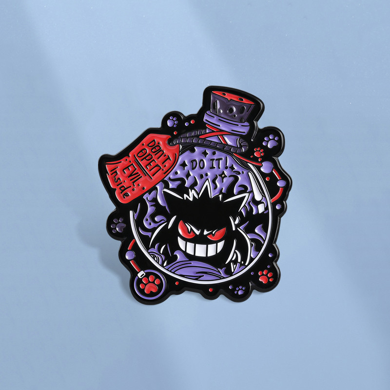 Pokemon Gengar Pinเคลือบ