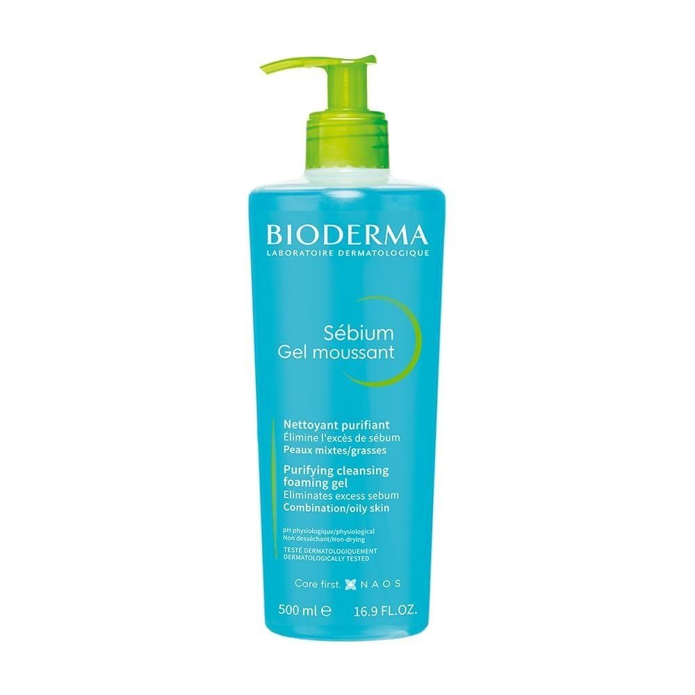 Bioderma - Face Cleanser - Sébium - Makeup Removing Cleanser - Skin Purifying - Face Wash สําหรับผิว