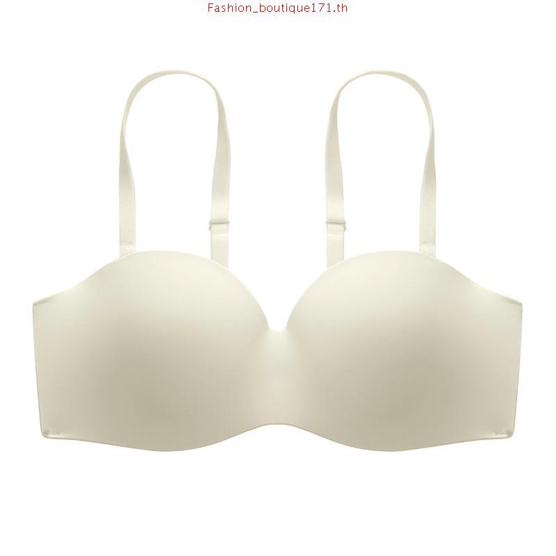 Sabina Soft Doomm Level 3 เสื้อชั้นใน เกาะอก  ไร้โครง รหัส SBH9500C2 - สีเนื้ออ่อน