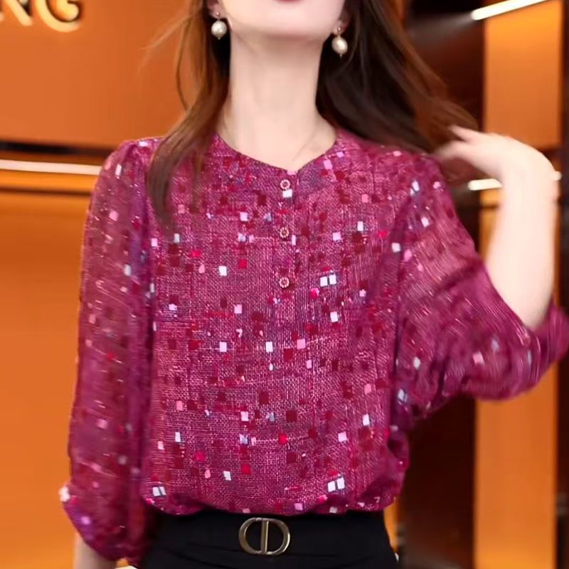 เสื้อลooseและบางเบาสำหรับฤดูร้อนปี 2025 ออกแบบมาให้สวมใส่ง่าย
