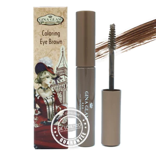 G38 มาสคาร่าคิ้ว Gina Glam จีน่าแกลม Coloring Eye Brown ติดทนทั้งวัน