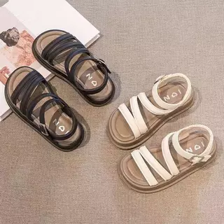 GS03 Girls sandals องเท้าแตะเด็ก เปิดนิ้วเท้า รองเท้าแฟชั่นเด็กผู้หญิง น้ำหนักเบา