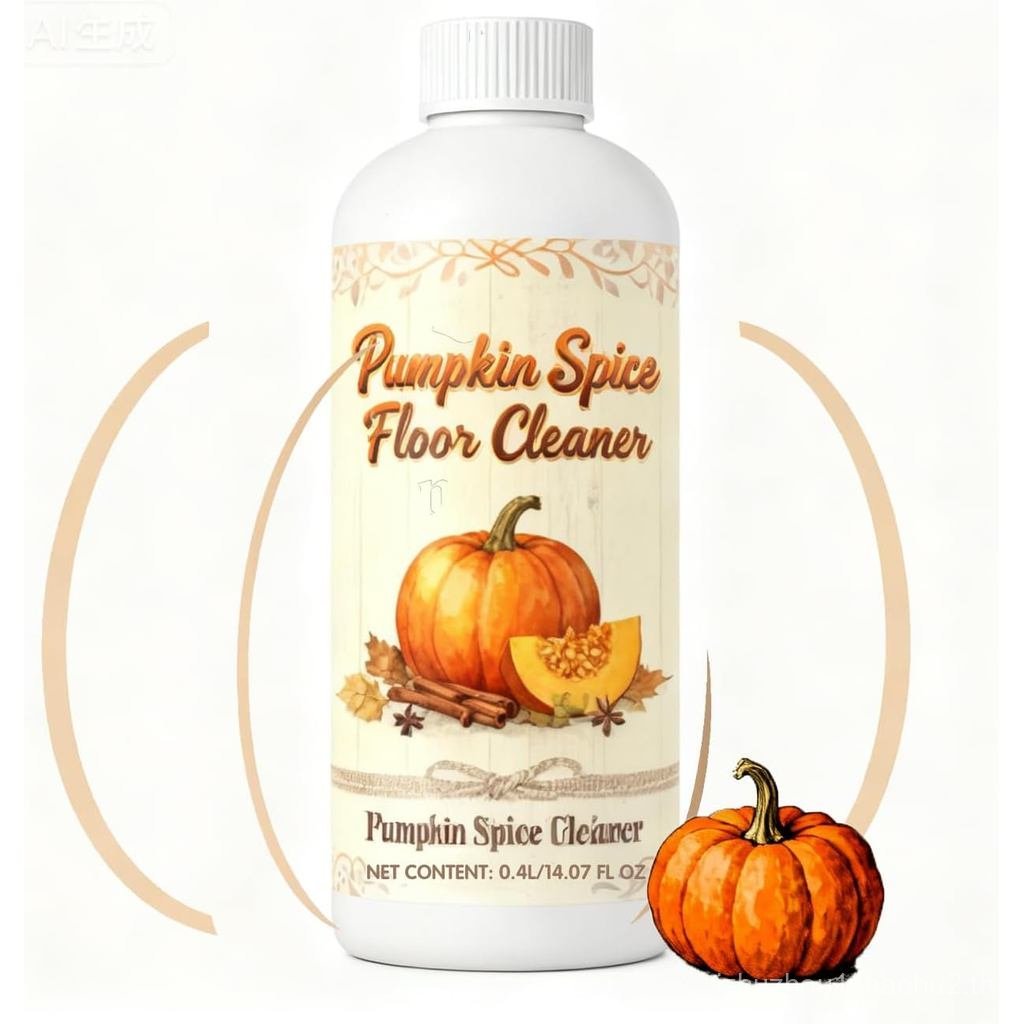 Pumpkin Spice Cleaning Products, Pumpkin Spice Floor Cleaner, Floor Cleaner for Mopping, Laminate. H