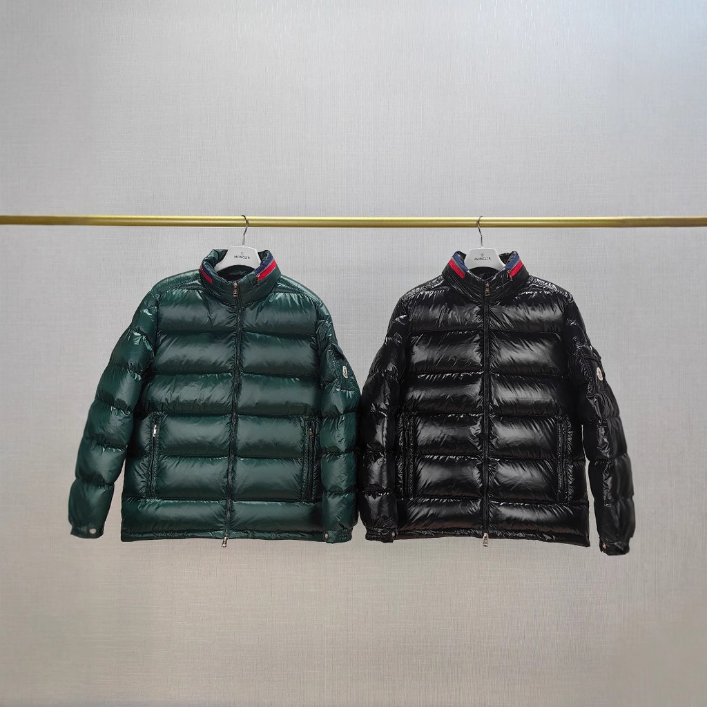 GK8Q Mon New Casual Style Invisible Windproof Hat Design Stand Collar White Duck Down Thickened Qual