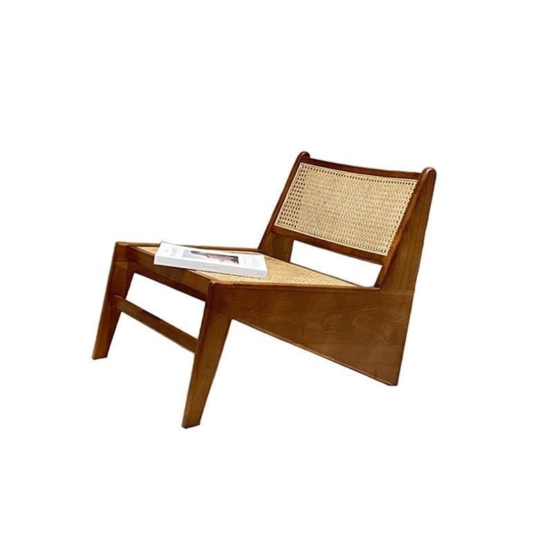 Solid wood tatami leisure chair rattan chair low living room chair sofa chair single sofa chair sofa