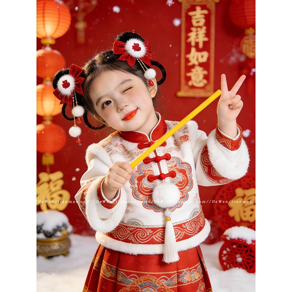 ผ้าโพกศีรษะลายเปียสำหรับเด็ก แบบคลิปใช้งานสะดวก