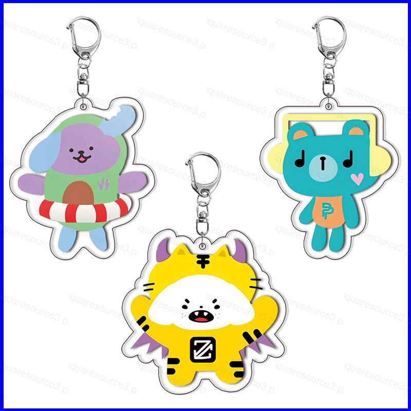 SQ3 TOMAFOX พวงกุญแจอะคริลิค Jaidee จี้การ์ตูน GMMTV CP กระเป๋าอุปกรณ์เสริมดาวอะนิเมะ Periphery QS3