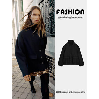 ซาร่า โค้ทสั้น คอสูง สำหรับฤดูหนาว