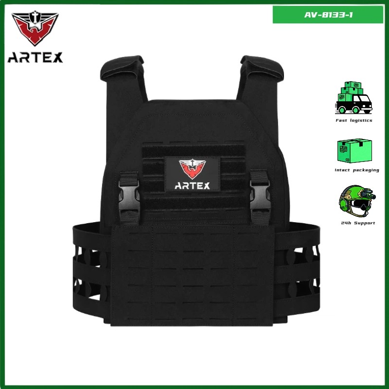 （COD)🔥จัดส่งจากกรุงเทพฯ🔥ARTEX AV-8133-1 ถอดเสื้อกั๊กยุทธวิธีอย่างรวดเร็วลดกลางแจ้งฝึกเสื้อกั๊ก 1000D เสื้อกั๊ก