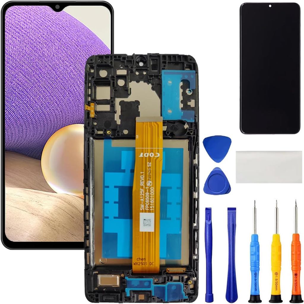 SAMSUNG สําหรับSamsung Galaxy A32 5Gเปลี่ยนหน้าจอสําหรับSamsung A32 A326u A326b A326a A326w S326dlจอ