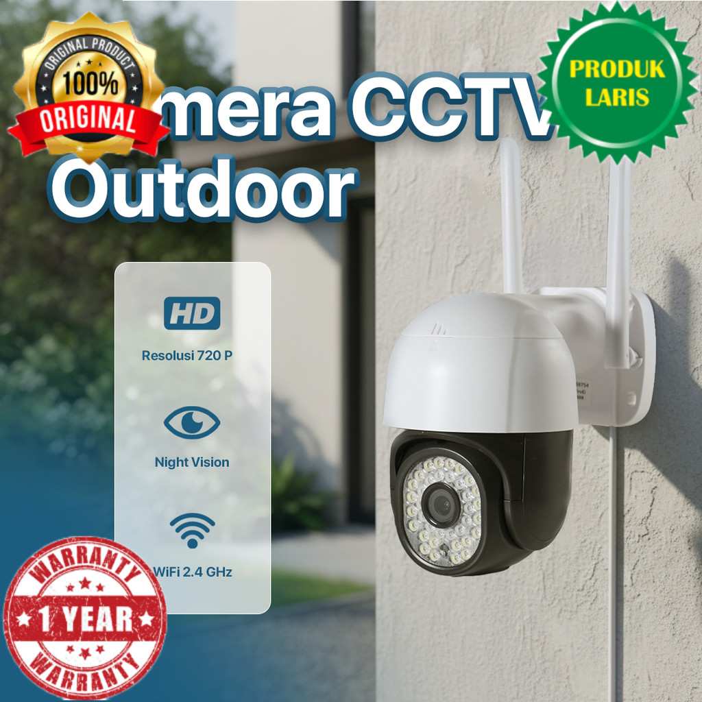 V380 Pro กล้องวงจรปิดกลางแจ้ง WiFi กล้อง IP Night Vision 720P 1MP IP66 - C18PROX-L