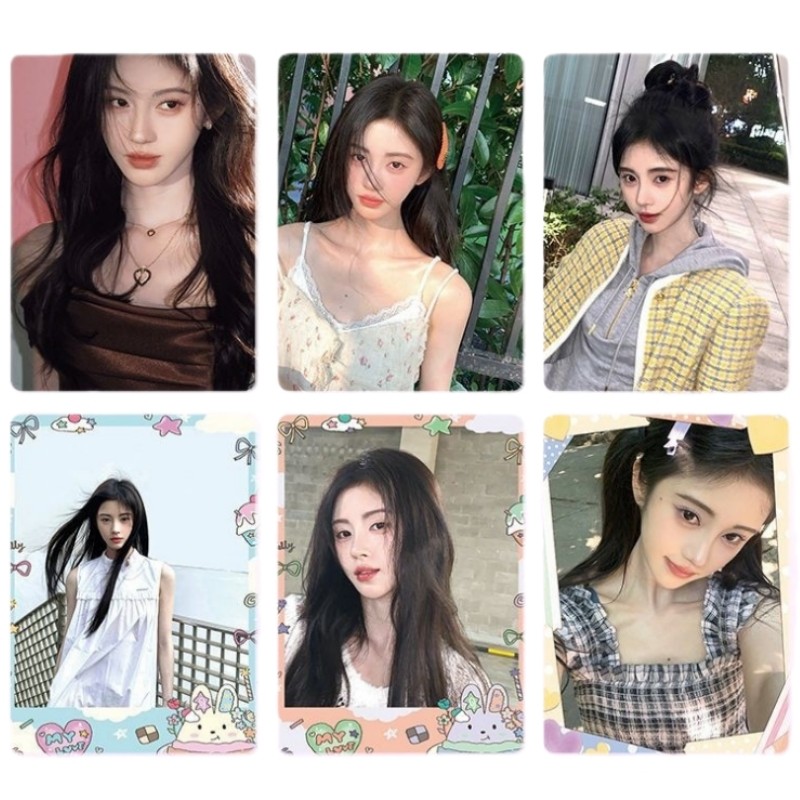 50-55pcs ละคร Actor Kiku Ceciliy Ju Jingyi เลเซอร์ Lomo การ์ด VEIL OF SHADOWS Qian Xiangyin Lu Wuyi 