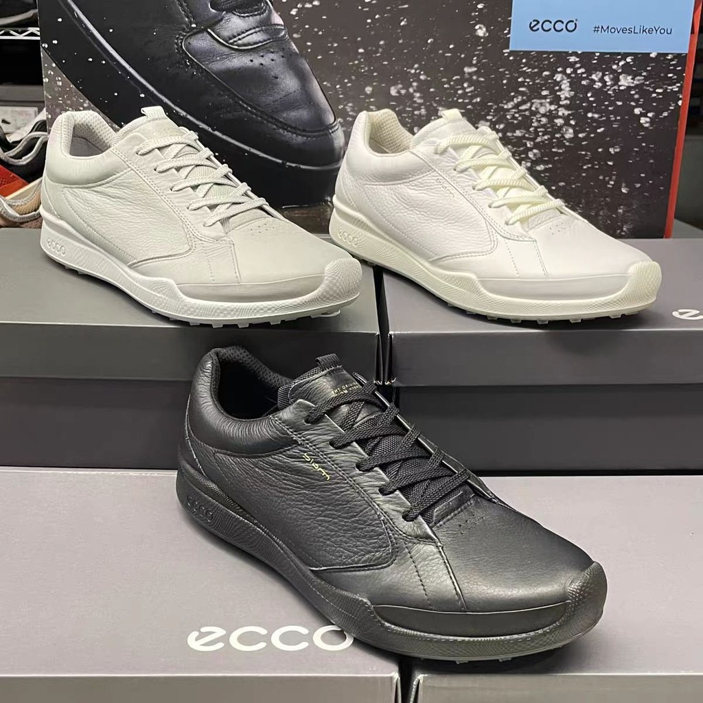 [Ecco] รองเท้ากอล์ฟสําหรับผู้ชายเดินกีฬากลางแจ้งน้ําหนักเบากันกระแทกกันลื่นรองเท้ากีฬาระบายอากาศ (Xz