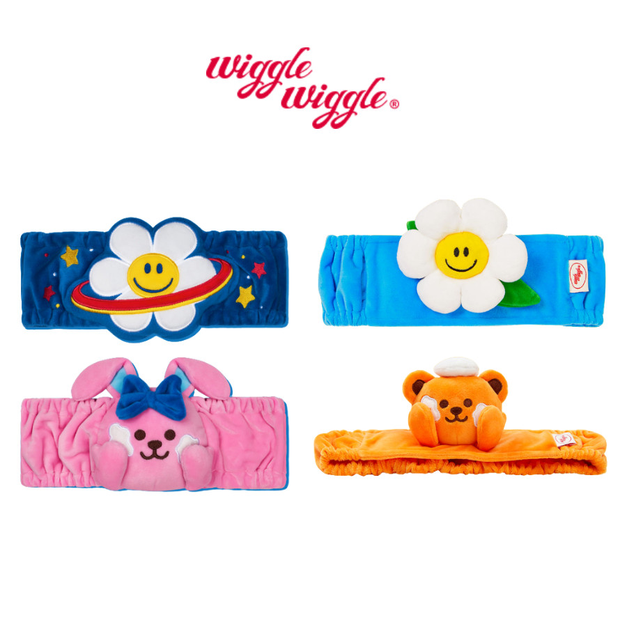 ผ้าคาดผมแบบซักได้ Wiggle Wiggle 4 แบบ
