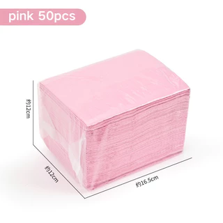 กระดาษผ้าปูโต๊ะ 125ชิ้น/ถุง ผ้าคลุมโต๊ะหรับทำเล็บ รอยสัก แผ่นคอมโพสิตกันน้ํา อุปกรณ์ผ้าทำเล็บ